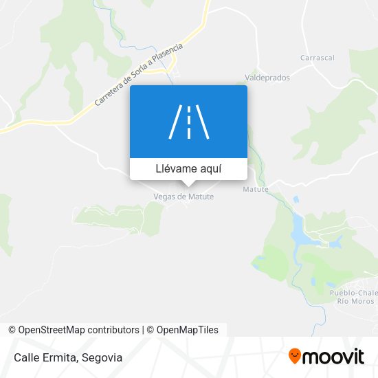Mapa Calle Ermita