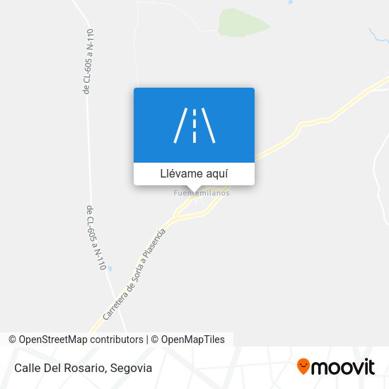 Mapa Calle Del Rosario