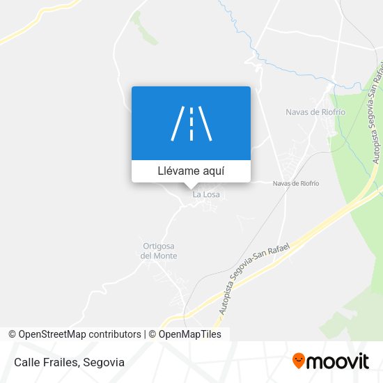 Mapa Calle Frailes