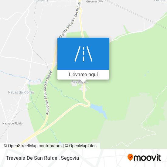 Mapa Travesía De San Rafael