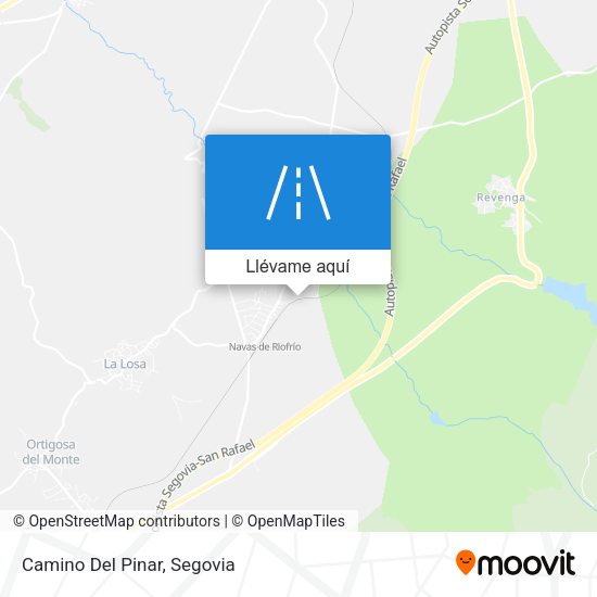 Mapa Camino Del Pinar