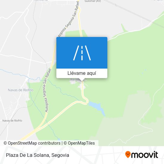 Mapa Plaza De La Solana
