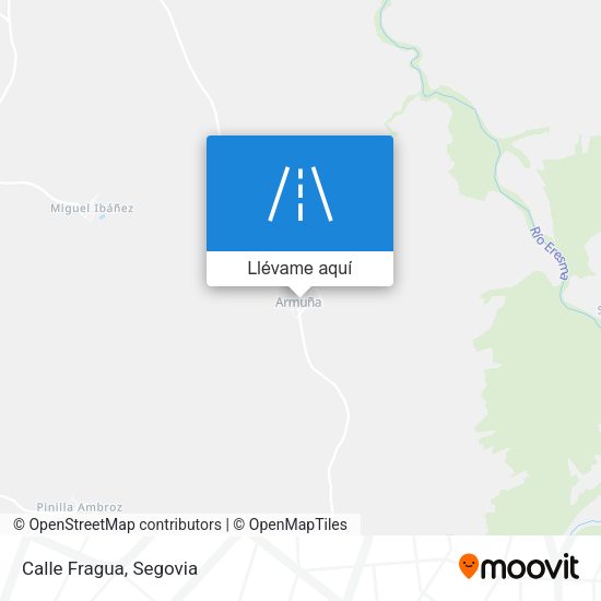 Mapa Calle Fragua