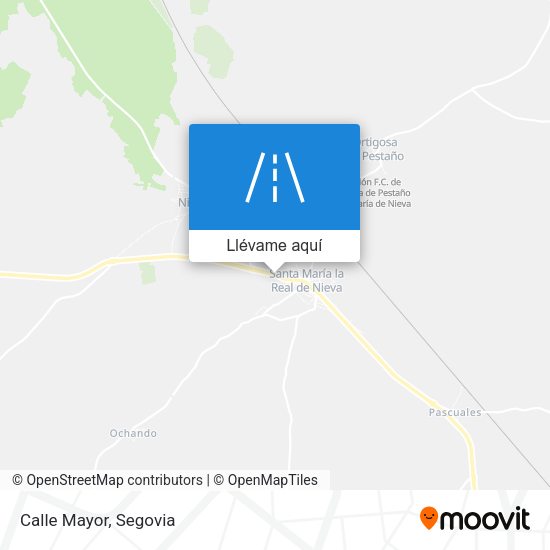 Mapa Calle Mayor