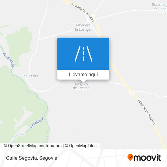 Mapa Calle Segovia