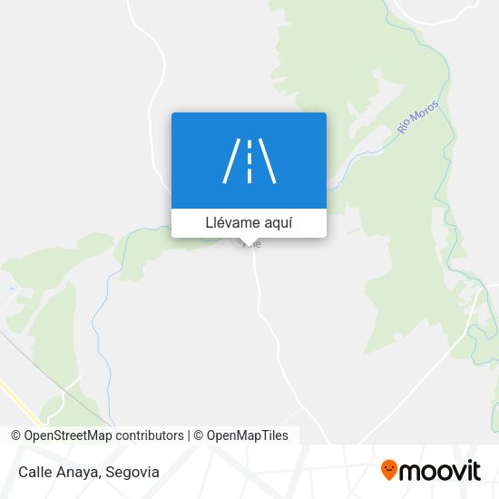 Mapa Calle Anaya