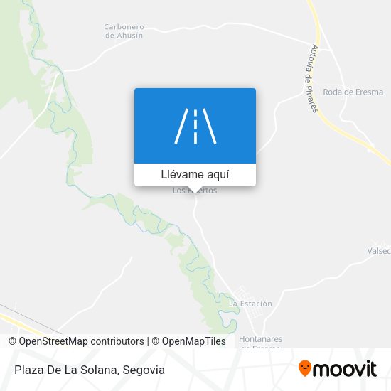 Mapa Plaza De La Solana
