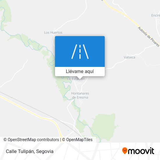 Mapa Calle Tulipán