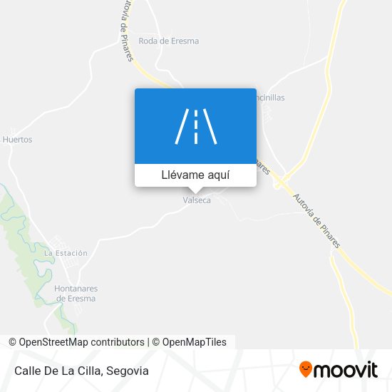 Mapa Calle De La Cilla
