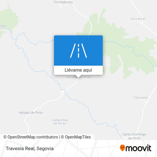 Mapa Travesía Real