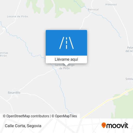 Mapa Calle Corta