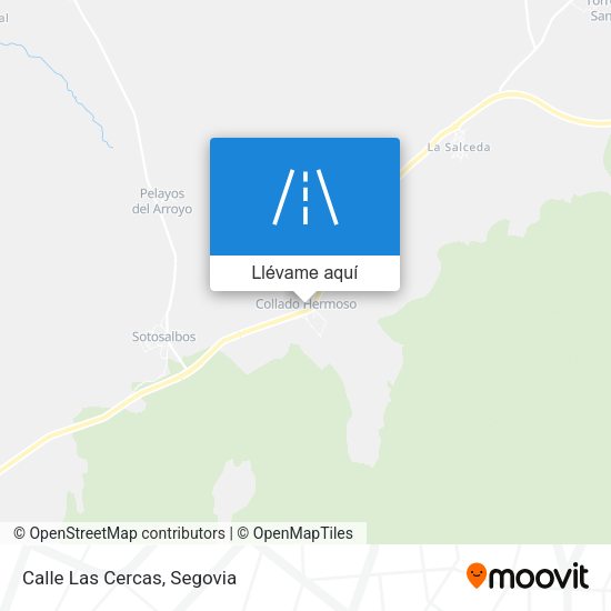 Mapa Calle Las Cercas