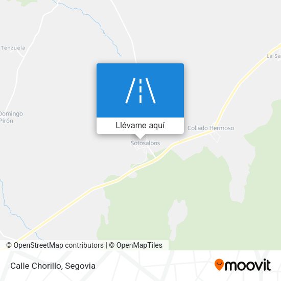 Mapa Calle Chorillo