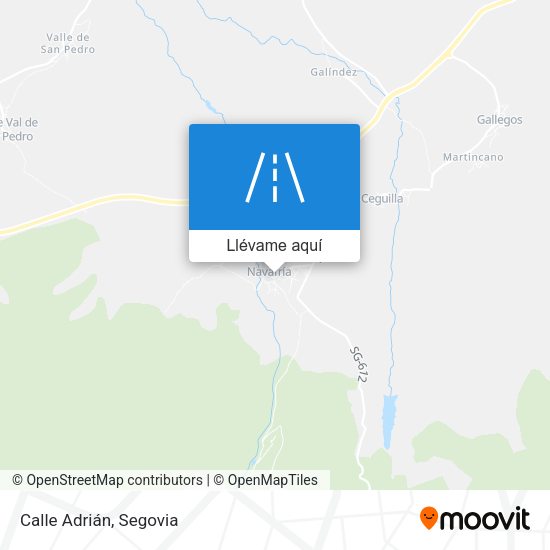 Mapa Calle Adrián