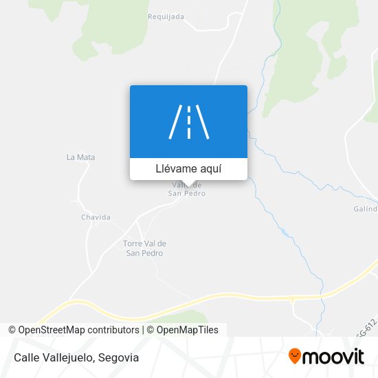 Mapa Calle Vallejuelo
