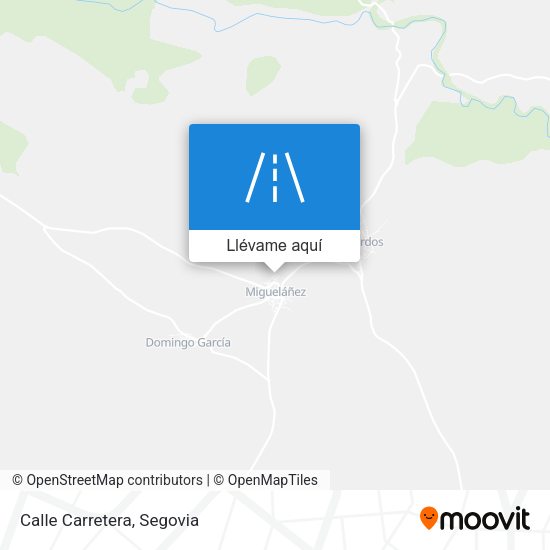 Mapa Calle Carretera