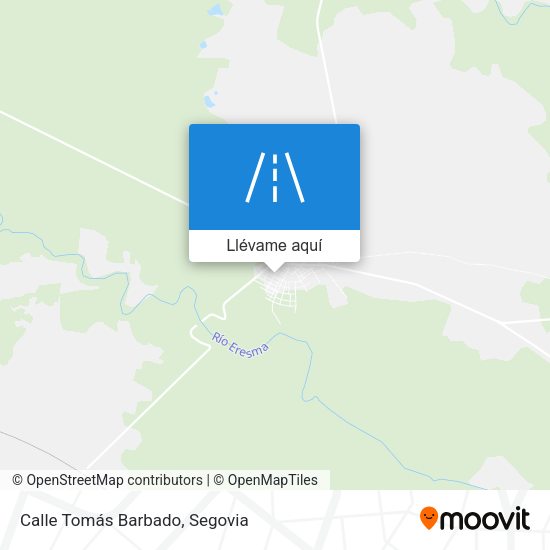 Mapa Calle Tomás Barbado