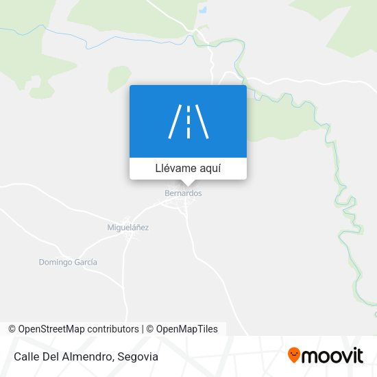 Mapa Calle Del Almendro