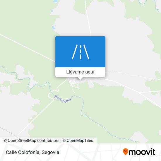 Mapa Calle Colofonía