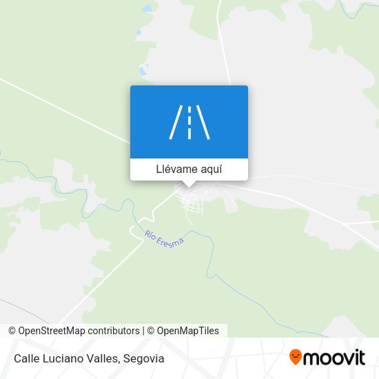 Mapa Calle Luciano Valles