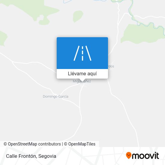 Mapa Calle Frontón