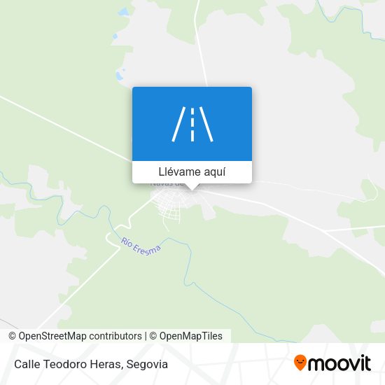Mapa Calle Teodoro Heras