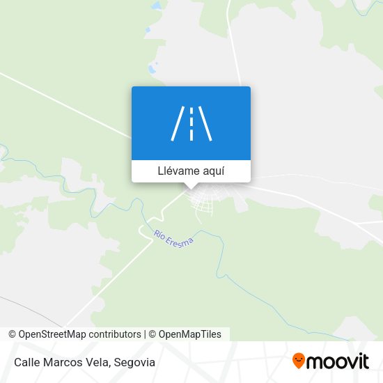 Mapa Calle Marcos Vela