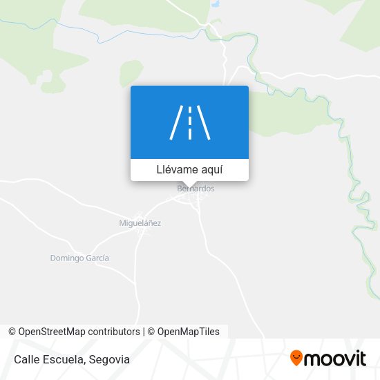 Mapa Calle Escuela