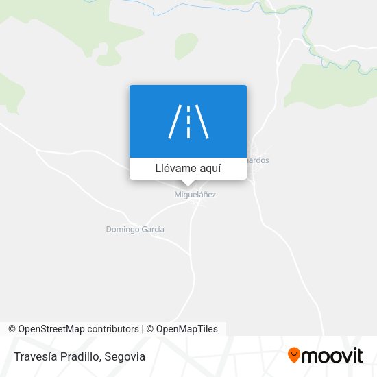 Mapa Travesía Pradillo