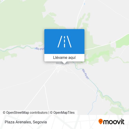 Mapa Plaza Arenales
