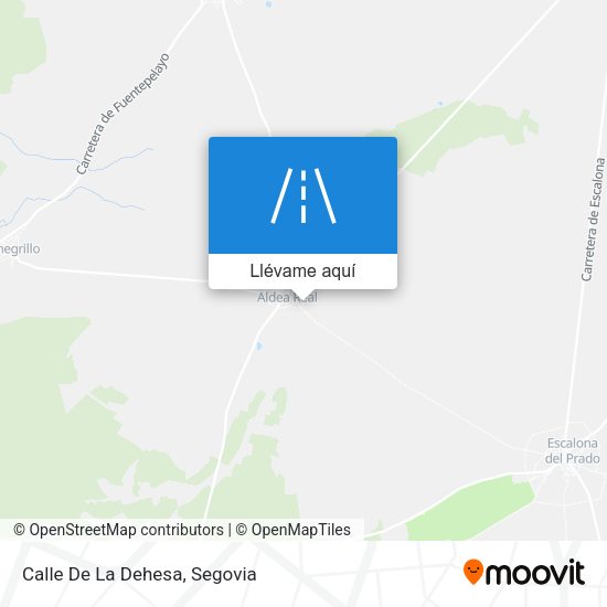 Mapa Calle De La Dehesa