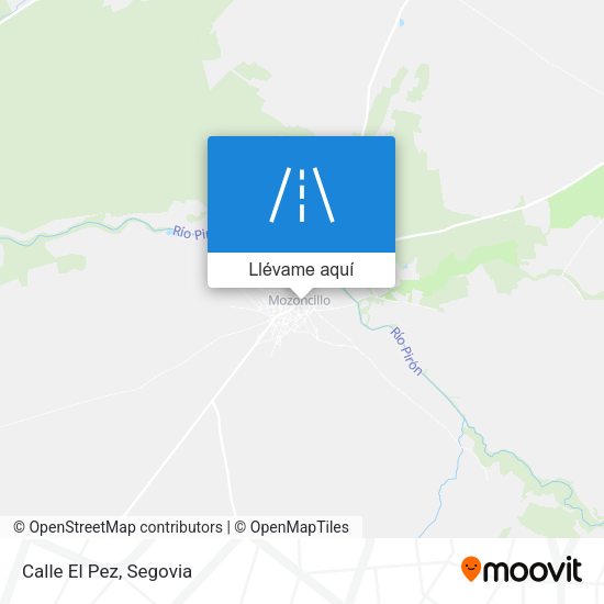 Mapa Calle El Pez