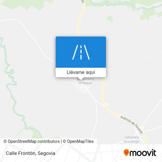 Mapa Calle Frontón
