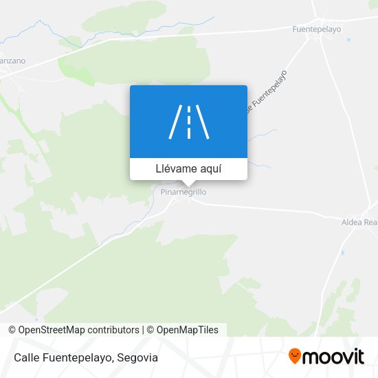 Mapa Calle Fuentepelayo