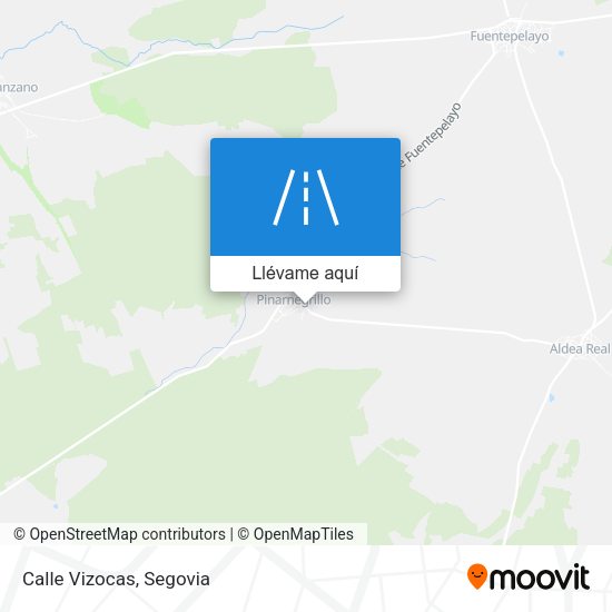 Mapa Calle Vizocas