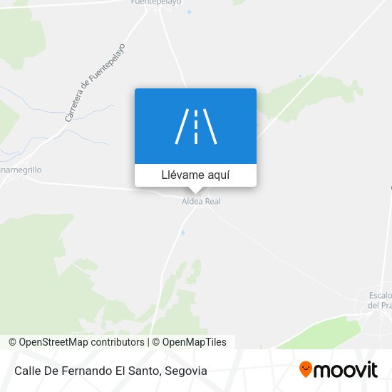 Mapa Calle De Fernando El Santo