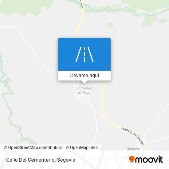 Mapa Calle Del Cementerio