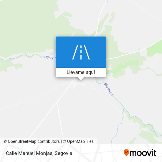 Mapa Calle Manuel Monjas