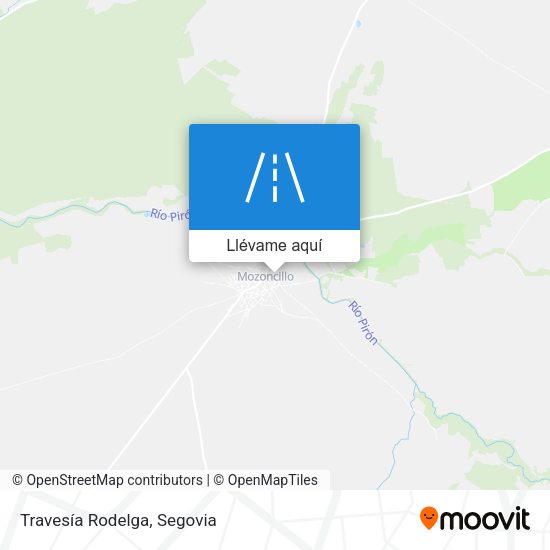 Mapa Travesía Rodelga