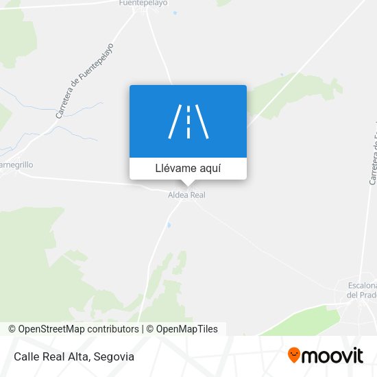 Mapa Calle Real Alta
