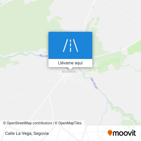 Mapa Calle La Vega