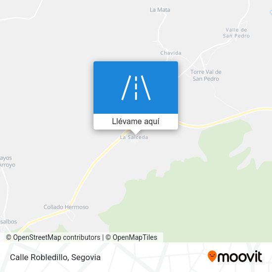 Mapa Calle Robledillo