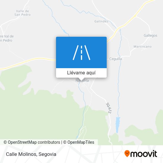 Mapa Calle Molinos