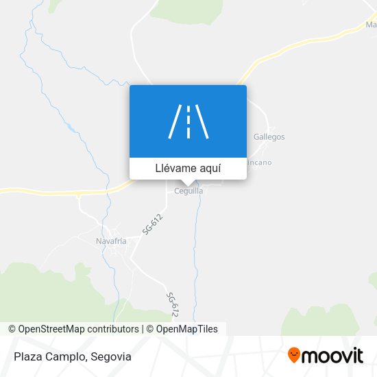 Mapa Plaza Camplo