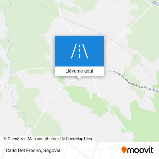 Mapa Calle Del Fresno