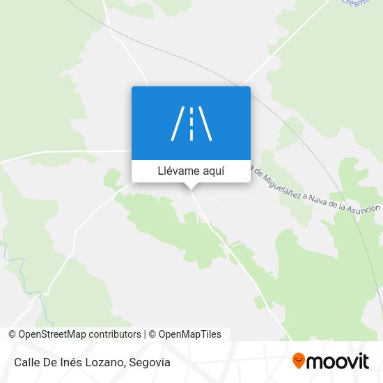 Mapa Calle De Inés Lozano