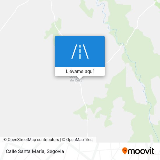Mapa Calle Santa María