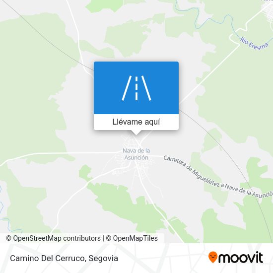 Mapa Camino Del Cerruco