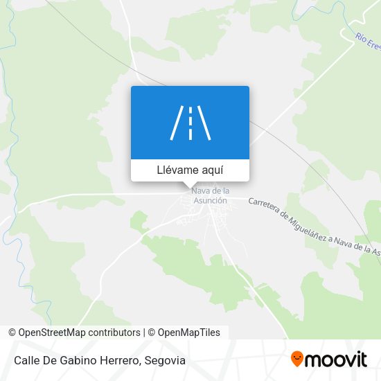 Mapa Calle De Gabino Herrero