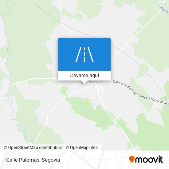 Mapa Calle Palomas